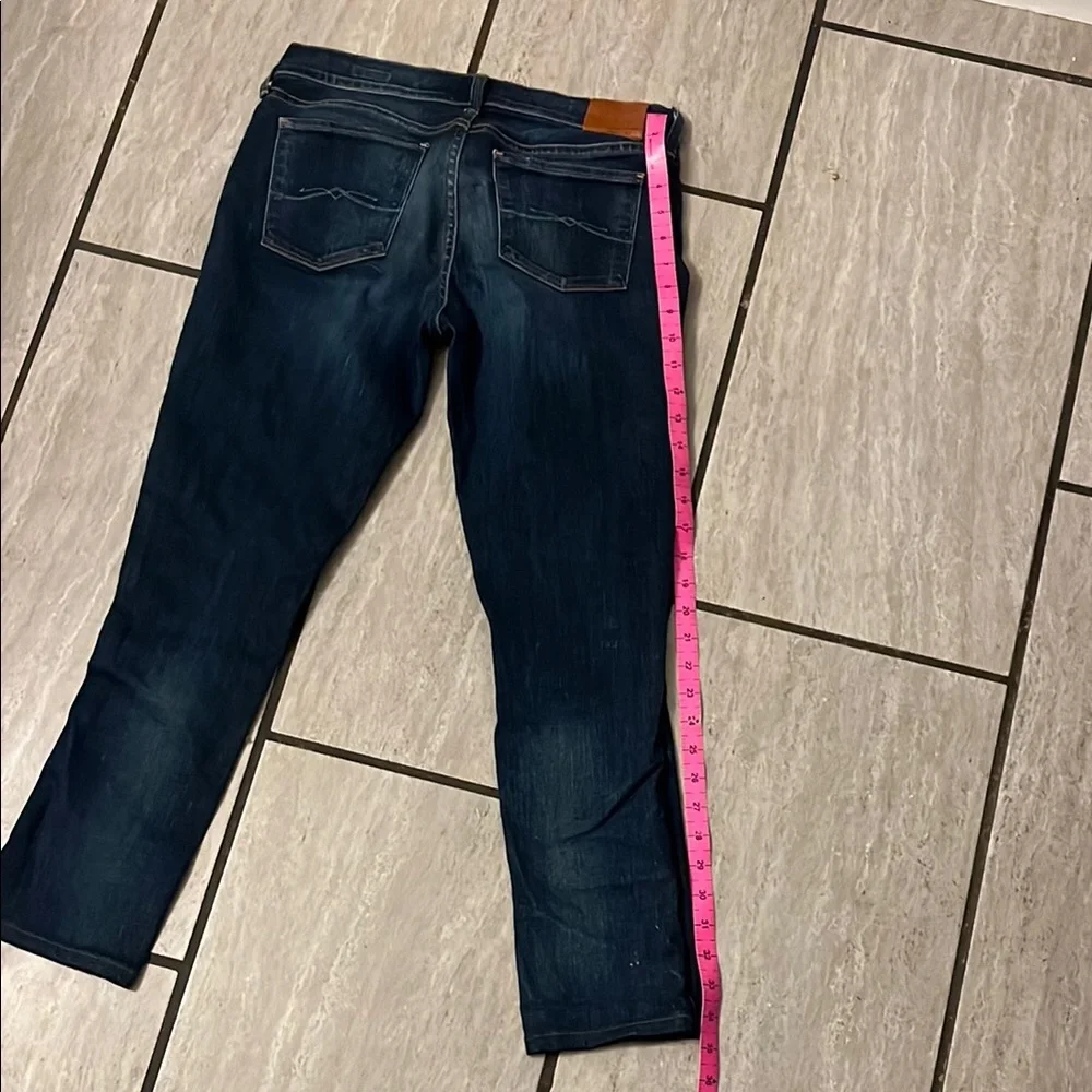 Lucky Brand Dark Wash Ankle & Cropped Jeans Sz 28
